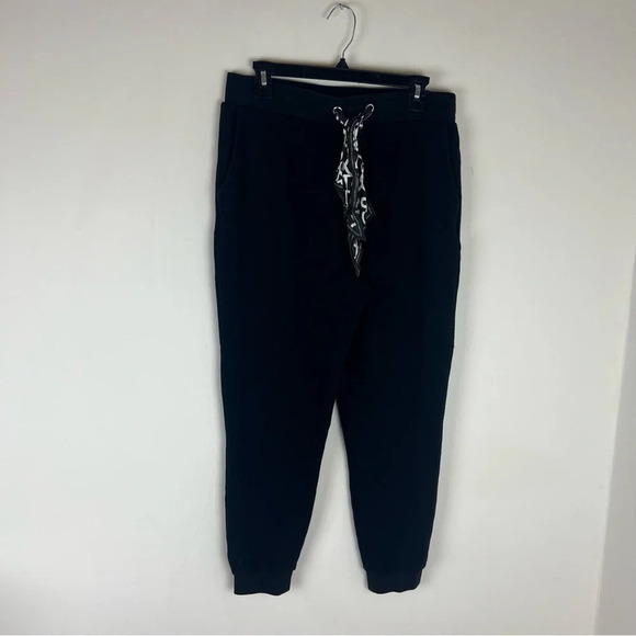 The Kooples x Sport Black Joggers Sweatpants Size 3 US L - Picture 1 of 9